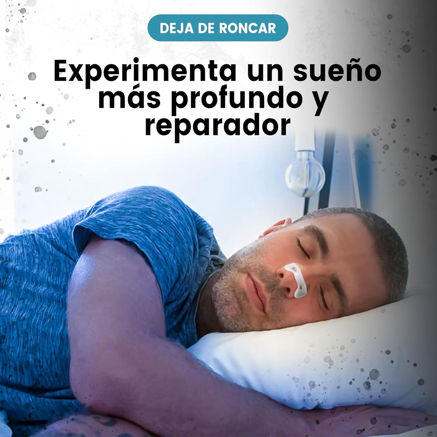 ยฎ Tiras Nasales Magnรฉticas + Estuche De Almacenamiento Para Kit De Respiraciรณn Antironquidos | Mejora El Sueรฑo Y La Respiraciรณn | Incluye 20 Parches, 2 Bandas Nasales Y 1 Aplicador Magnรฉtico