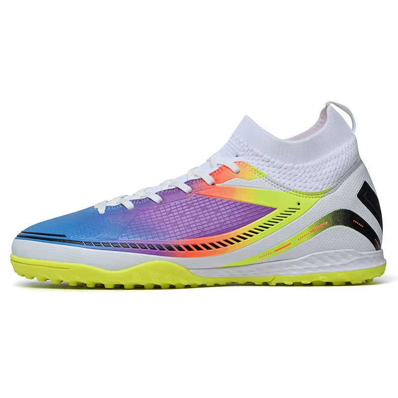 New Adult Men'S Soccer Shoes TF/FG Professional Anti-Slip Women'S Football Boot Children'S Outdoor High Quality Soccer Sneakers