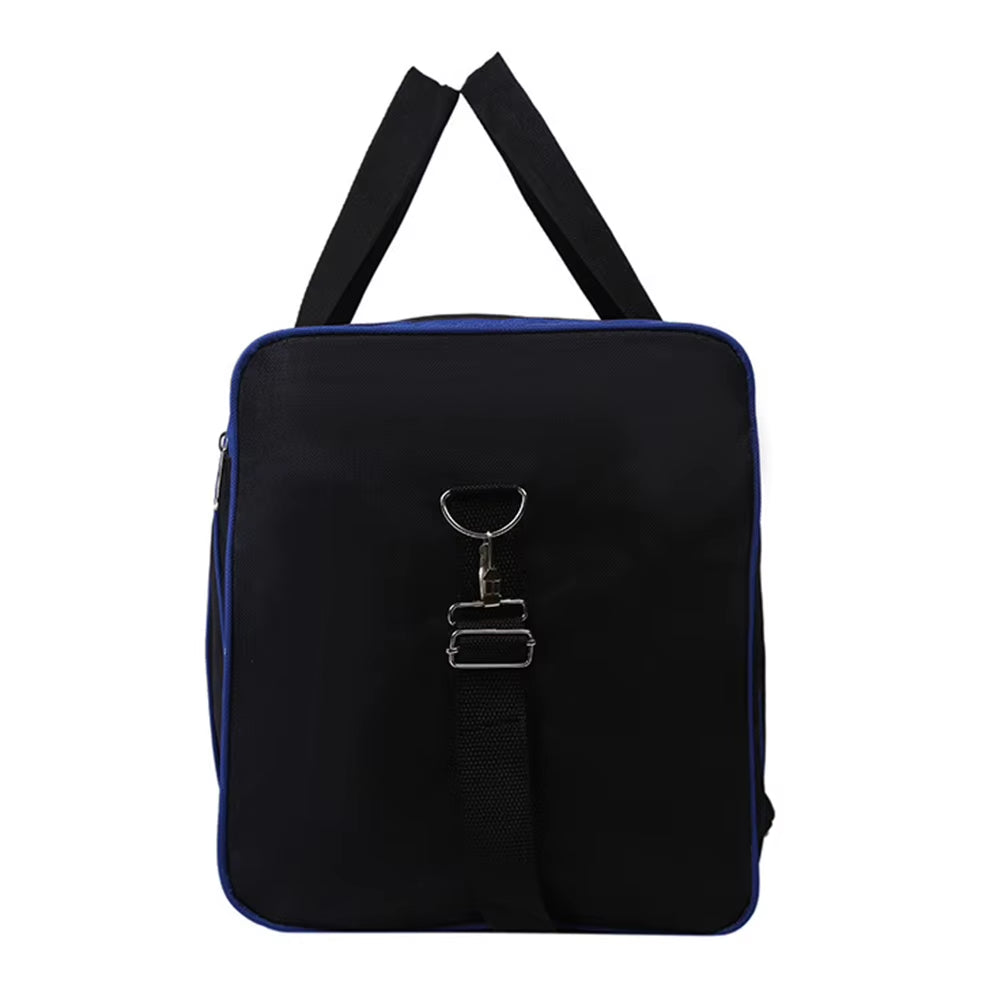 Oxford Fitness Bag Large Capacity Sports Backpack Purse Wear-Resistant Adjustable Shoulder Strap with Zipper for Travel Swimming
