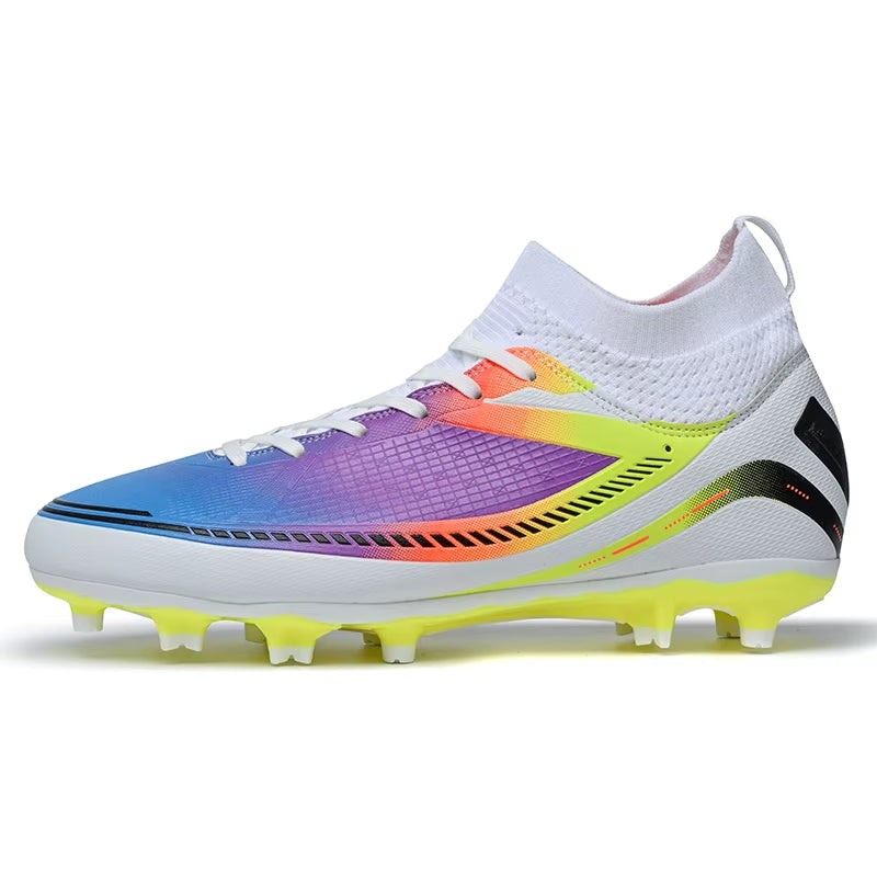 New Adult Men'S Soccer Shoes TF/FG Professional Anti-Slip Women'S Football Boot Children'S Outdoor High Quality Soccer Sneakers