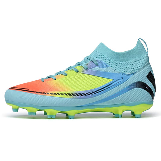 New Adult Men'S Soccer Shoes TF/FG Professional Anti-Slip Women'S Football Boot Children'S Outdoor High Quality Soccer Sneakers