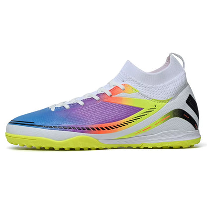 New Adult Men'S Soccer Shoes TF/FG Professional Anti-Slip Women'S Football Boot Children'S Outdoor High Quality Soccer Sneakers